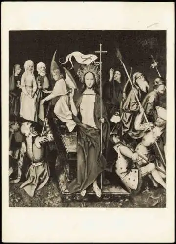 Holbein Auferstehung Christi Hochaltar Frankfurter Dominikanerkirche 1958