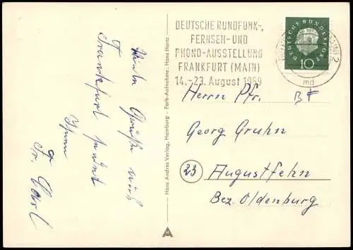 Ansichtskarte Frankfurt am Main Partie am Dom 1959