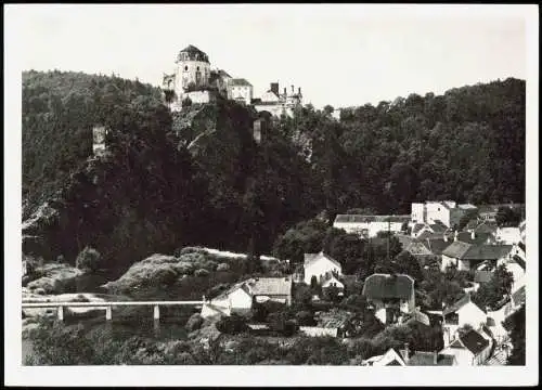 Adamstal (Mähren) Adamov u Brna Schloß Frain an der Thaya 1970