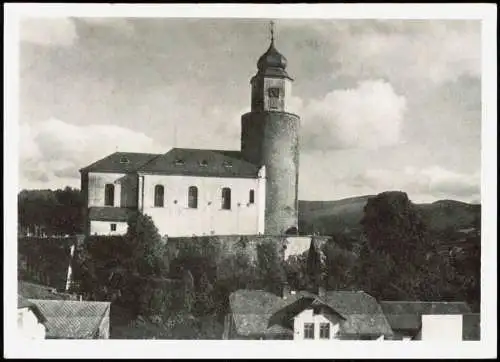 Postcard Friedeberg Altvater Žulová Frýdberk Pfarrkirche 1963