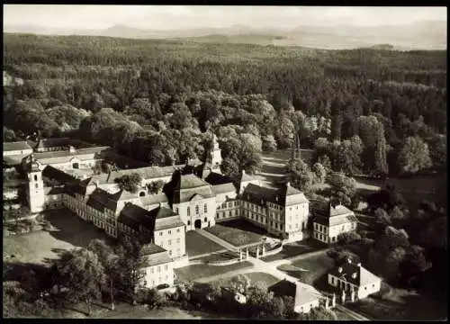 Ansichtskarte Fulda Luftbild Schloß Fasanerie Adolphseck 1961