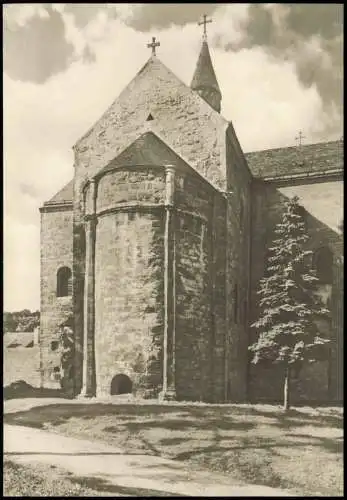 Gernrode-Quedlinburg Stiftskirche St. Cyriaci Ostchor Baubeginns von 961 1973