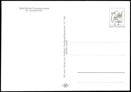 Grafschaft Hochsauerland-Schmallenberg Partie an der St. Georgskirche 1960