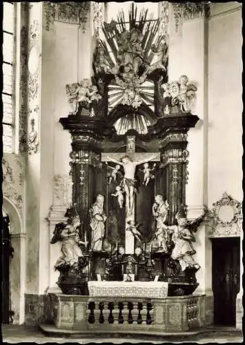 Ansichtskarte Gößweinstein Basilika Gößweinstein Kreuzaltar 1960