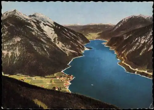 Pertisau Eben am Achensee Panorama  Der blaue Achensee Tirol mit Pertisau 1960