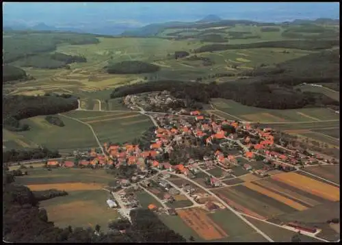 St. Johann Württemberg Lk Reutlingen St.  Bleichstetten  vom Flugzeug aus 1980
