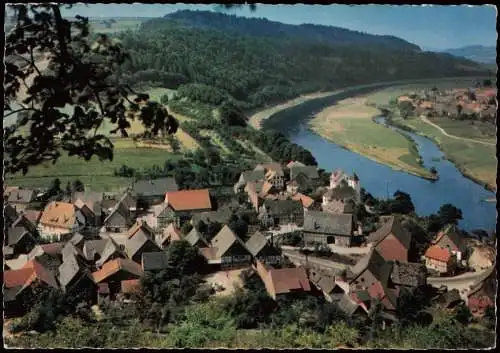 Rühle-Bodenwerder Panorama-Ansicht Rühle Blick vom Weinberg 1966
