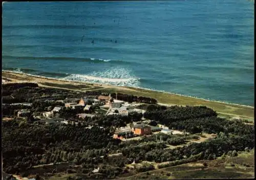 Sahlenburg-Cuxhaven Luftbild Luftaufnahme Ortsansicht vom Flugzeug aus 1972