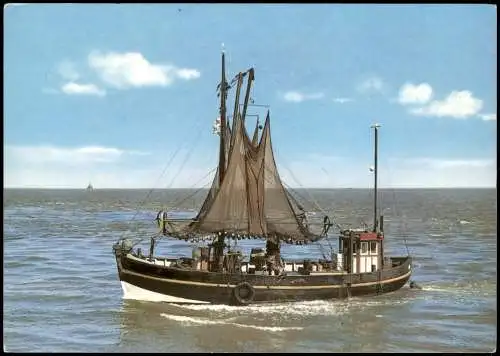 Ansichtskarte  Fischkutter - Schifffahrt 2001