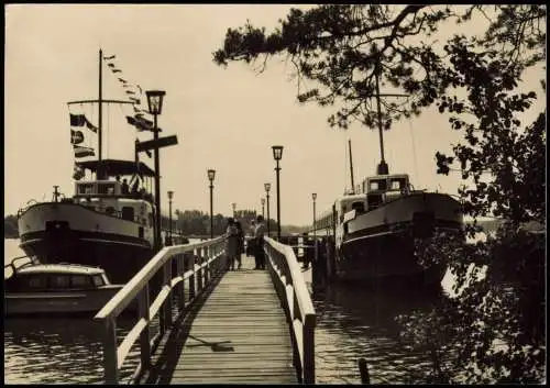 Schmöckwitz-Berlin Ho-Hotel und Restaurantschiff Krossinsee 1971