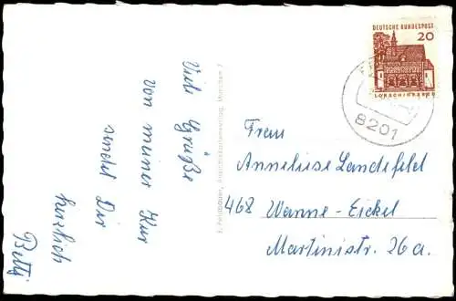 Ansichtskarte Bad Feilnbach Mehrbildkarte mit diversen Ortsansichten 1960