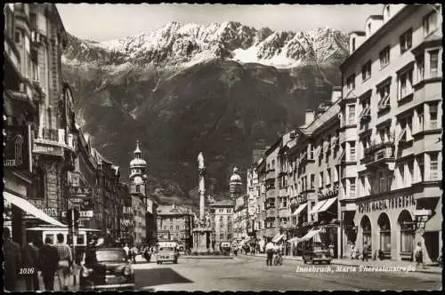 Ansichtskarte Innsbruck Ortsansicht, Maria Theresienstraße 1954