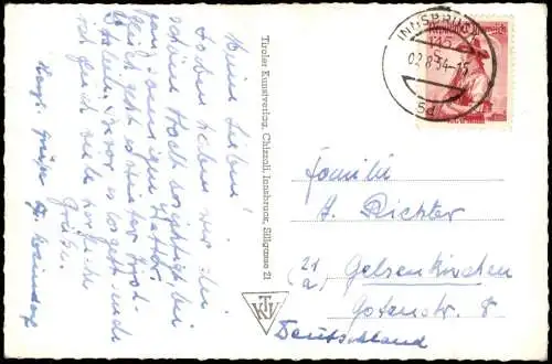 Ansichtskarte Innsbruck Ortsansicht, Maria Theresienstraße 1954