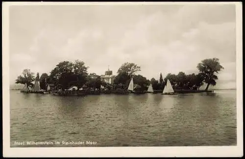 Ansichtskarte .Niedersachsen Insel Wilhelmstein im Steinhuder Meer 1940