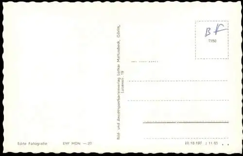 Ansichtskarte Görlitz Zgorzelec Peterskirche zur DDR-Zeit 1965
