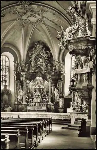 Ansichtskarte Fulda Kloster Frauenberg 1960