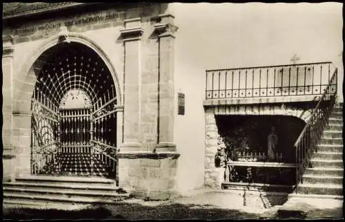 Ansichtskarte Gößweinstein Klosterkirche 1960