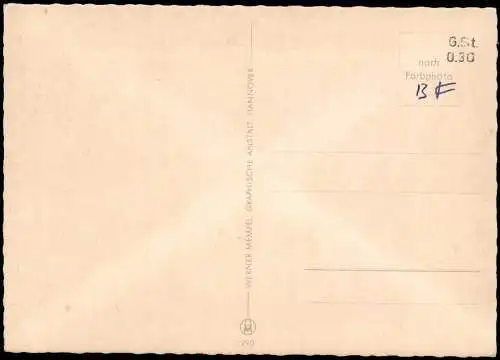Ansichtskarte Braunschweig Haus zur Hanse (Gebäude-Ansicht) 1960