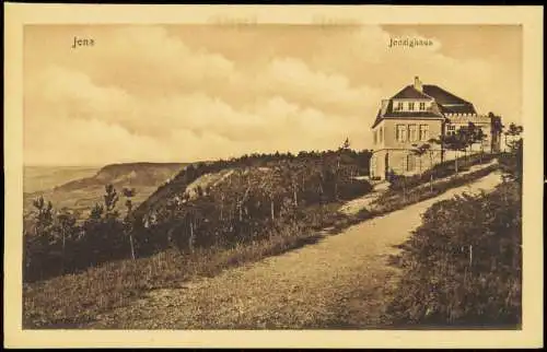Ansichtskarte Jena Jenzighaus 1925