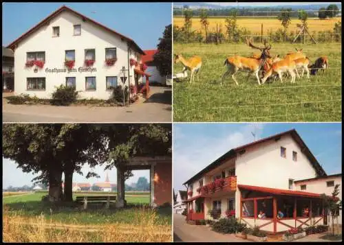 Ansichtskarte Großnottersdorf-Titting 4 Bild Gasthof zum Hirschen 1978