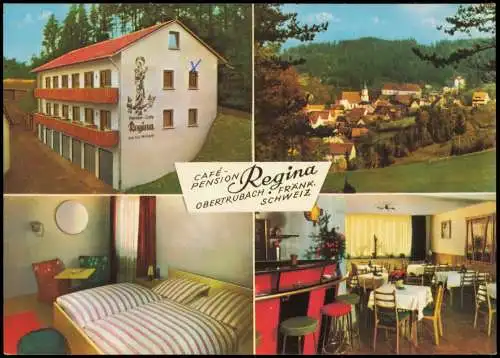 Obertrubach Café- Pension Regina Bes. Familie Wolfarth 4Bild 1983