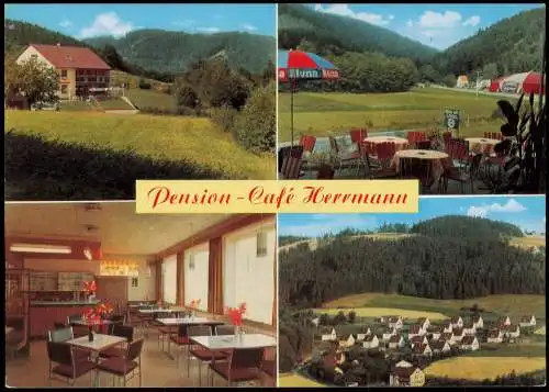 Ansichtskarte Escherlich Pension-Café Herrmann 4 Bild 1981