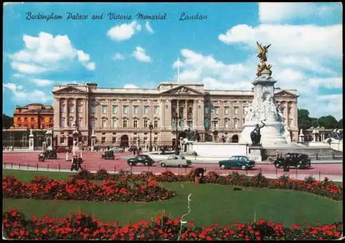 Postcard London Buckingham Palace 1965