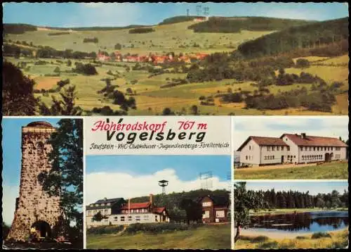 Ansichtskarte Schotten (Vogelsberg) Mehrbild Vogelsberg VHC Clubhäuser 1965