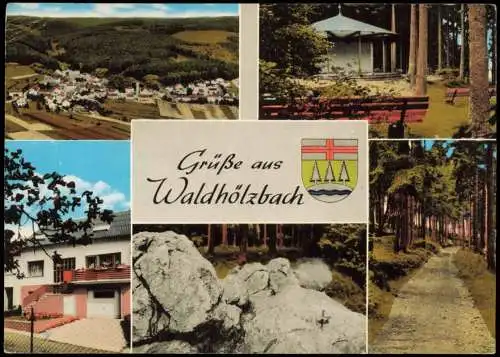 Waldhölzbach-Losheim am See Privatpension Hilde Schramm Mehrbild 1971