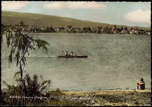 Ansichtskarte Reichenau (Bodensee) Blick vom Camping Allensbach 1962