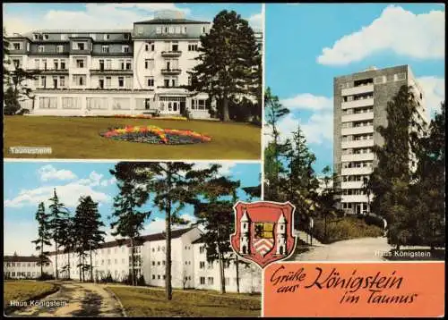 Ansichtskarte Königstein (Taunus) 3 Bild Taunusheim 1972