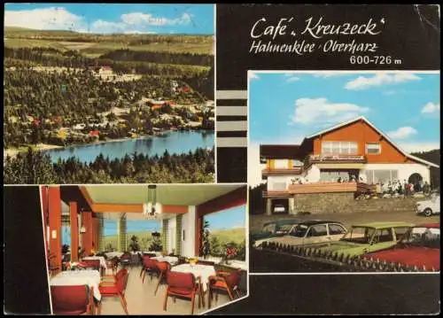 Ansichtskarte Hahnenklee-Goslar Mehrbild Cafe Kreuzeck 1969