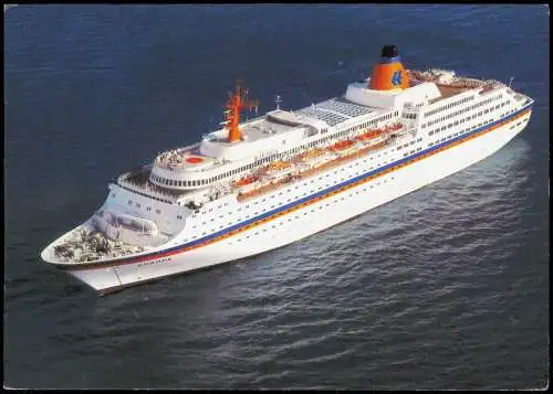 Ansichtskarte  Luxusliner Schiff Europa Hapag Lloyd 1988