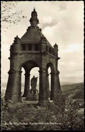 Ansichtskarte Porta Westfalica Kaiser-Wilhelm-Denkmal - Porta Westfalica 1967