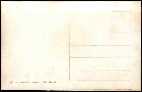 Ansichtskarte Rüdesheim (Rhein) National-Denkmal / Niederwalddenkmal 1907