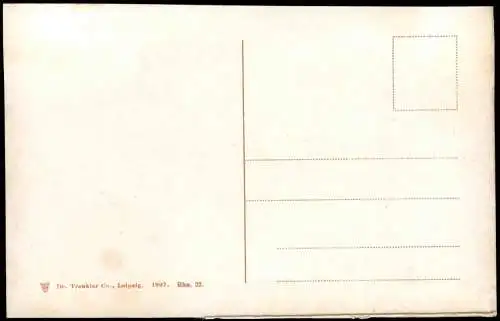 Ansichtskarte St. Goarshausen Burg Katz und Stadt 1907