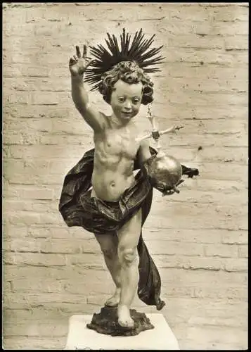 Augsburg Barfüßer-Kirche Christkind von Georg Petel (1632) 1965