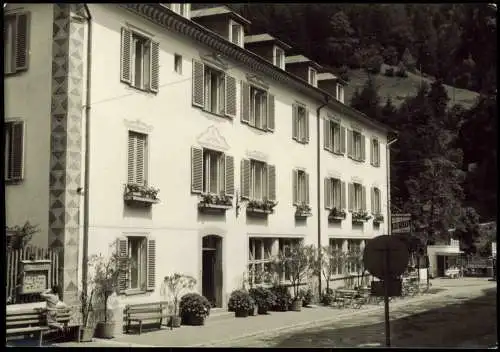 Cartolina Franzensfeste Fortezza Hotel POSTA - REIFER b. Bozen 1972