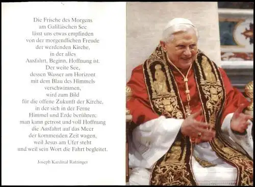Portrait Geistliche - Kirche Religion Papst Benedikt XVI 2006