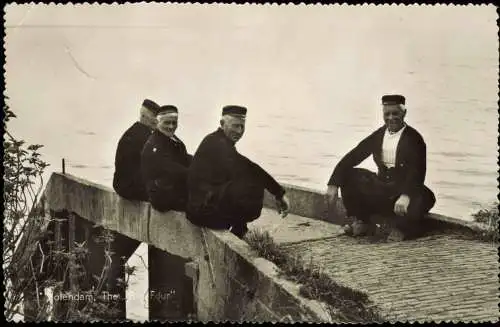Volendam-Edam-Volendam NEDERLAND Trachten Typen The Big Four 1968