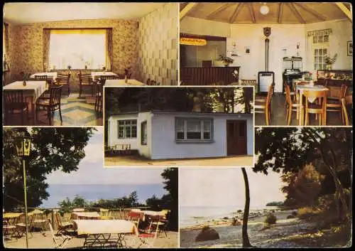 Burg Fehmarn Ostseebad Waldpavillon Katharinenhof 5Bild mit Innenansichten 1972