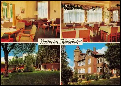 Ansichtskarte Braunlage Posterholungsheim WALDHOHE 4 Bild 1976