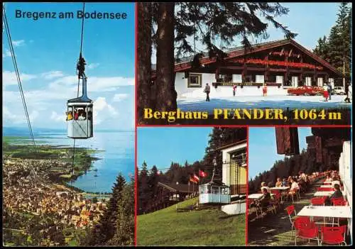 Ansichtskarte Bregenz Pfänderbahn Berghaus 3 Bild 1994