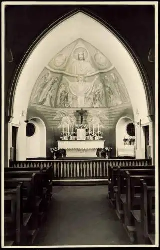 Ansichtskarte Bad Zwischenahn Kirche - Altar 1956