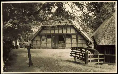 Ansichtskarte Bad Zwischenahn Ammerländisches Bauernhaus 1956