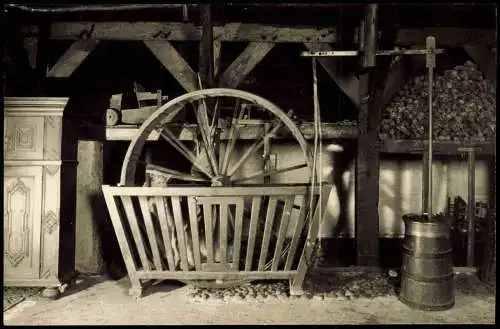 Ansichtskarte Bad Zwischenahn Ammerländisches Bauernhaus - Innen 1965