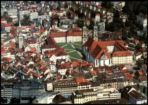 Ansichtskarte St. Gallen Luftbild Flugaufnahme 1993