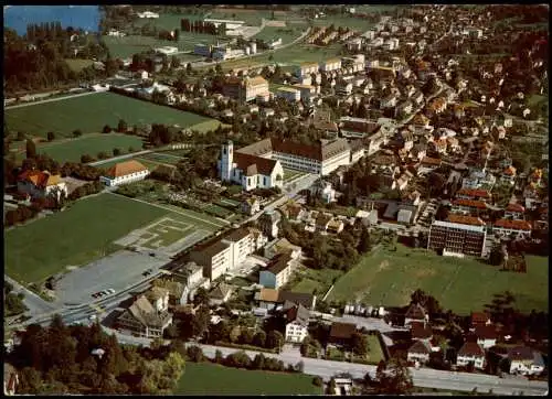 Ansichtskarte Kreuzlingen Luftbild Fliegeraufnahme 1970
