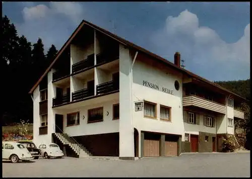 Ansichtskarte Schönegründ-Baiersbronn Pension Reule OT Schönegründ 1972