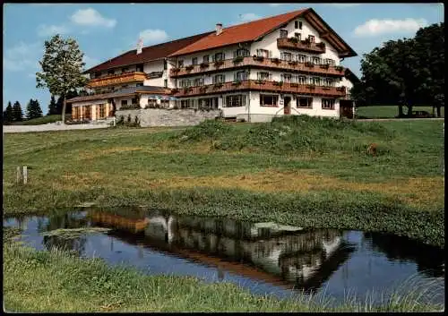 Ansichtskarte Nesselwang Gasthaus-Pension Löwen OT Lachen 1996